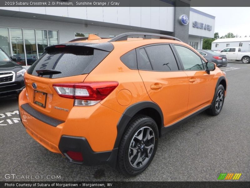 Sunshine Orange / Gray 2019 Subaru Crosstrek 2.0i Premium