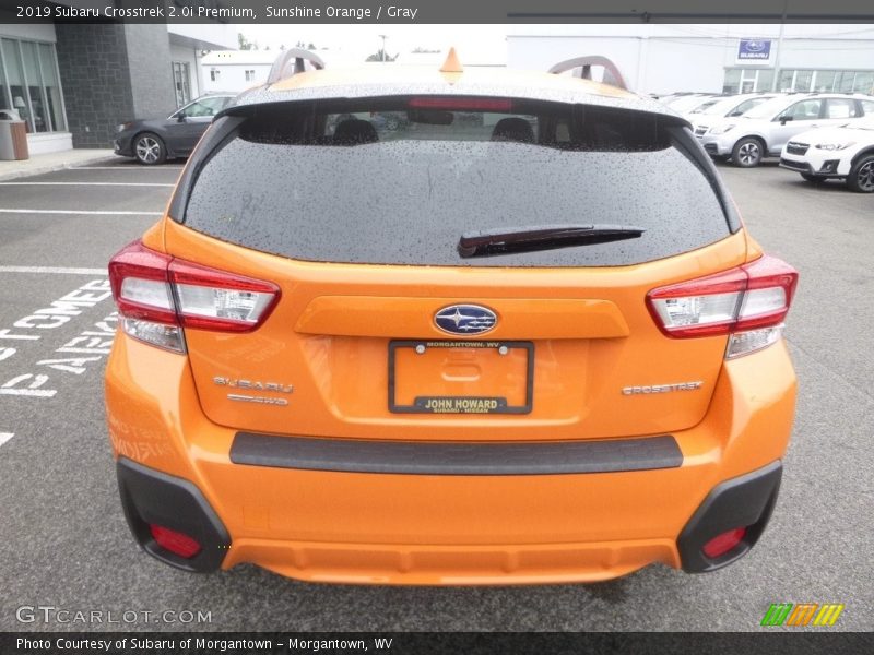 Sunshine Orange / Gray 2019 Subaru Crosstrek 2.0i Premium
