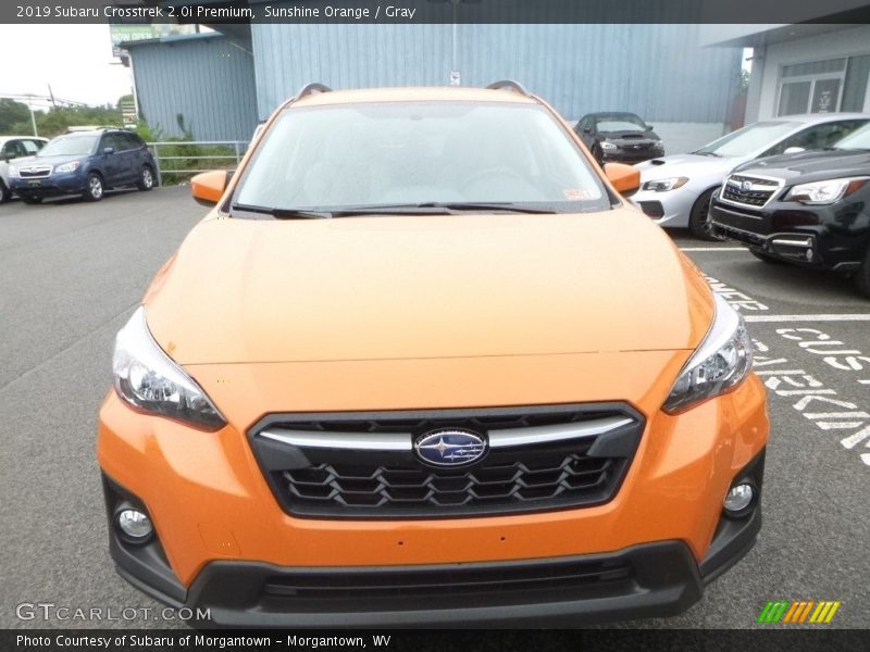 Sunshine Orange / Gray 2019 Subaru Crosstrek 2.0i Premium