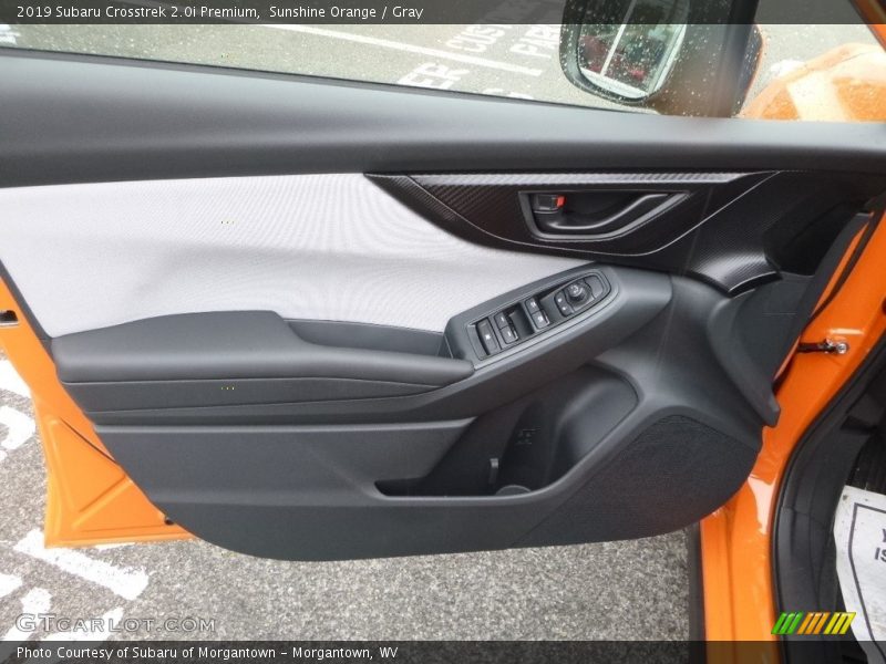 Sunshine Orange / Gray 2019 Subaru Crosstrek 2.0i Premium