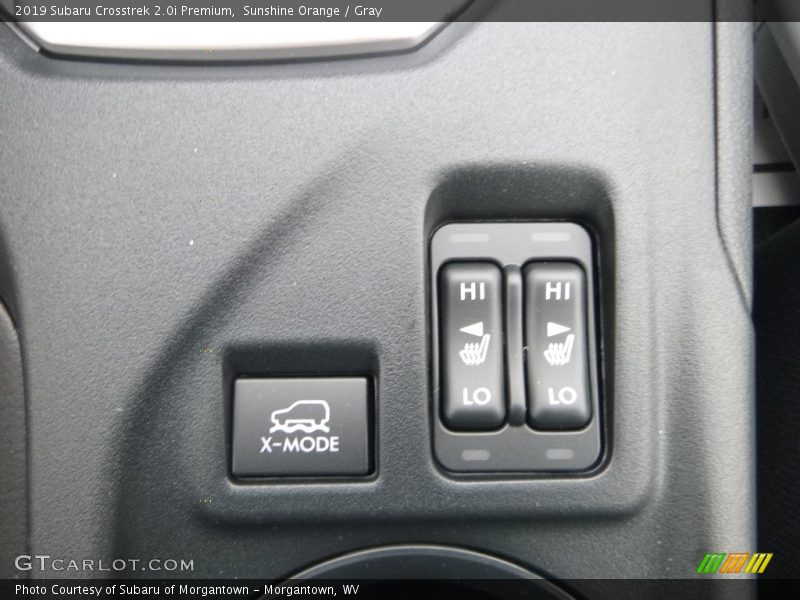 Sunshine Orange / Gray 2019 Subaru Crosstrek 2.0i Premium