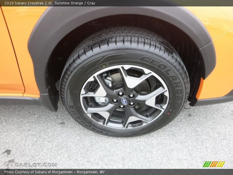 Sunshine Orange / Gray 2019 Subaru Crosstrek 2.0i
