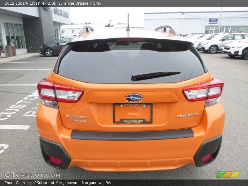 Sunshine Orange / Gray 2019 Subaru Crosstrek 2.0i