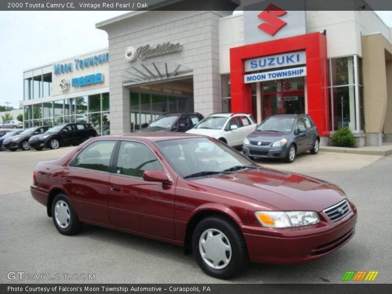 Vintage Red Pearl / Oak 2000 Toyota Camry CE