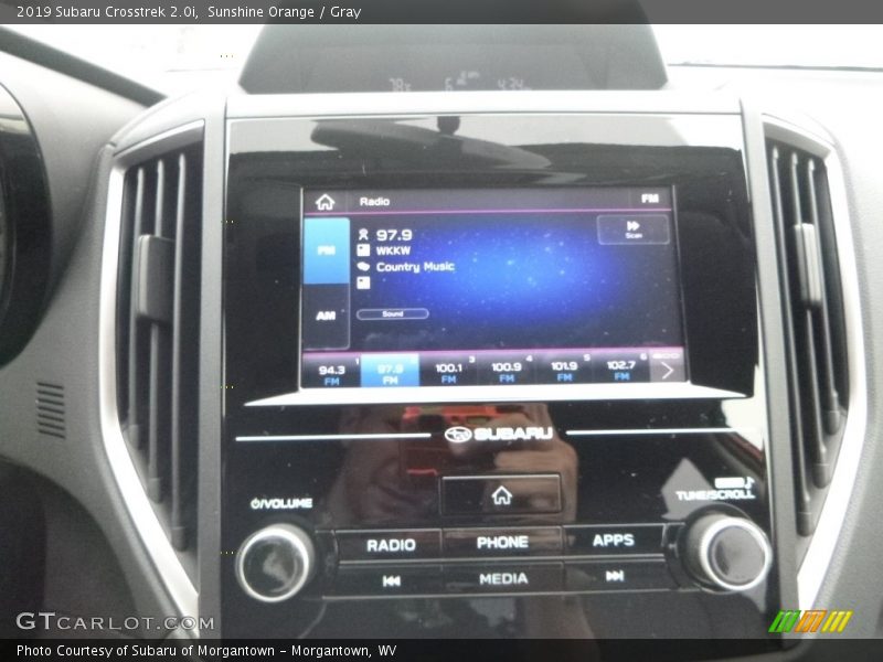 Sunshine Orange / Gray 2019 Subaru Crosstrek 2.0i
