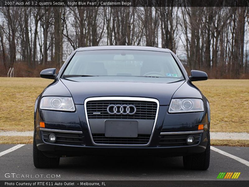 Night Blue Pearl / Cardamom Beige 2007 Audi A6 3.2 quattro Sedan