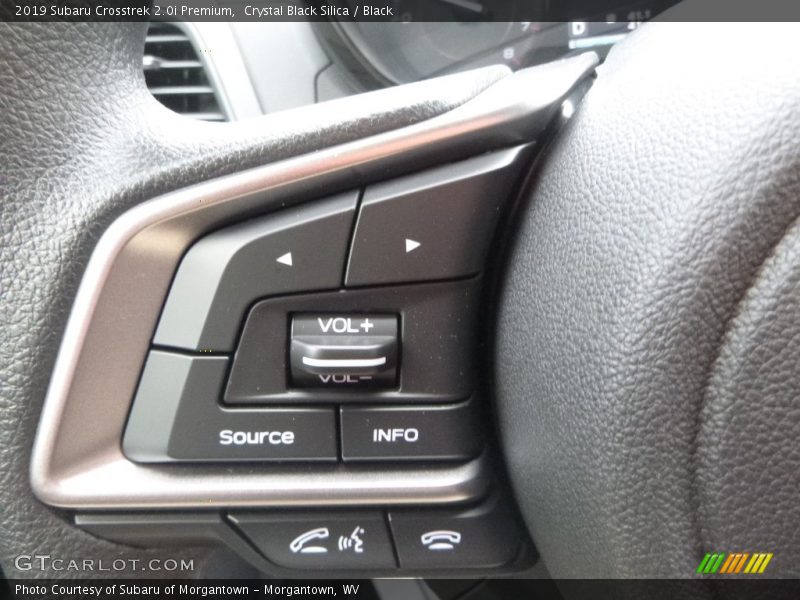 Crystal Black Silica / Black 2019 Subaru Crosstrek 2.0i Premium