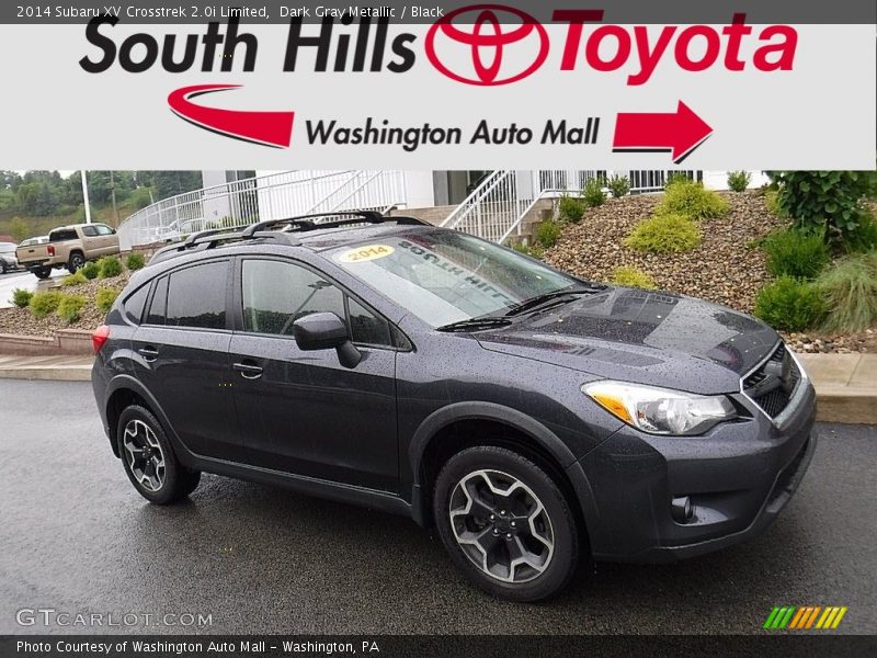 Dark Gray Metallic / Black 2014 Subaru XV Crosstrek 2.0i Limited