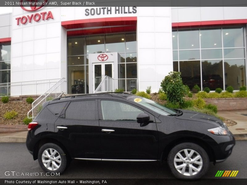Super Black / Black 2011 Nissan Murano SV AWD