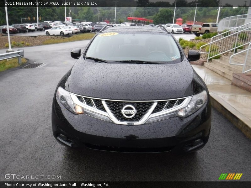 Super Black / Black 2011 Nissan Murano SV AWD