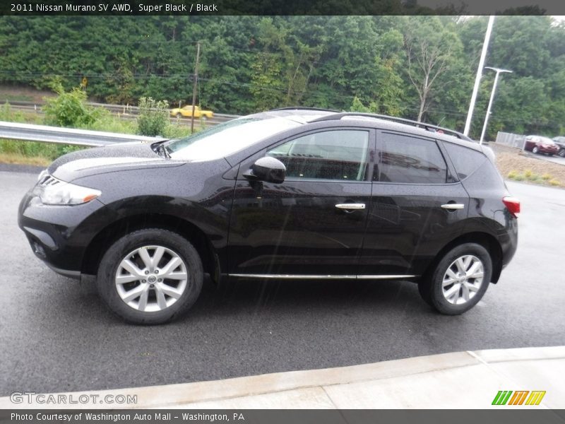 Super Black / Black 2011 Nissan Murano SV AWD