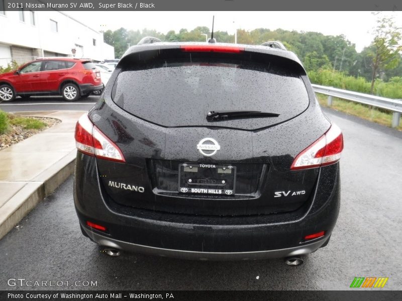 Super Black / Black 2011 Nissan Murano SV AWD