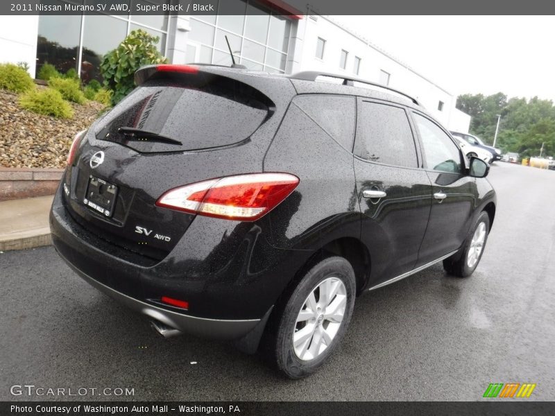 Super Black / Black 2011 Nissan Murano SV AWD