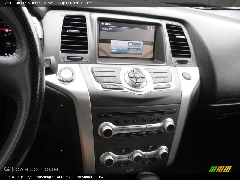 Super Black / Black 2011 Nissan Murano SV AWD