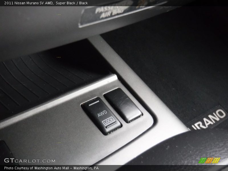 Super Black / Black 2011 Nissan Murano SV AWD