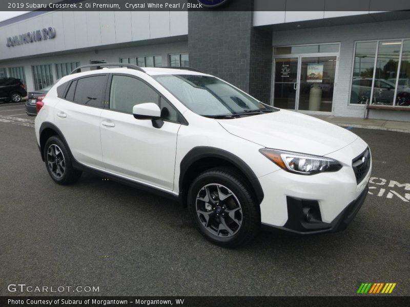 Crystal White Pearl / Black 2019 Subaru Crosstrek 2.0i Premium
