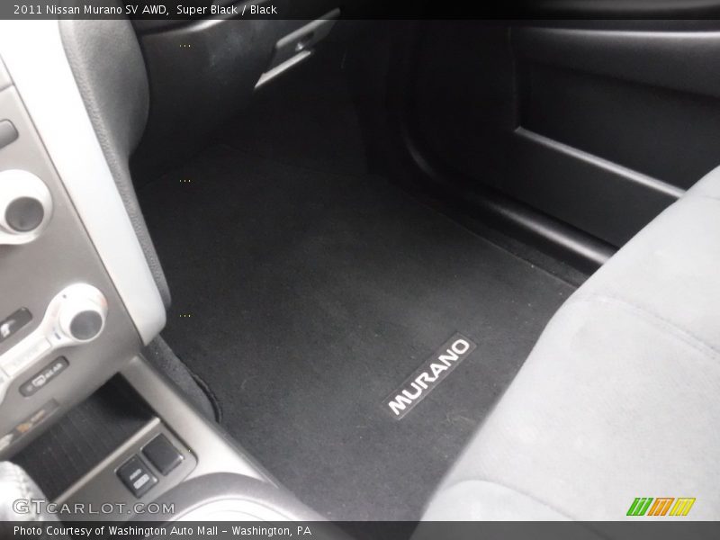 Super Black / Black 2011 Nissan Murano SV AWD