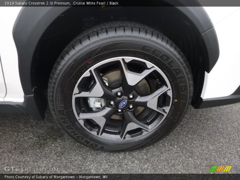 Crystal White Pearl / Black 2019 Subaru Crosstrek 2.0i Premium