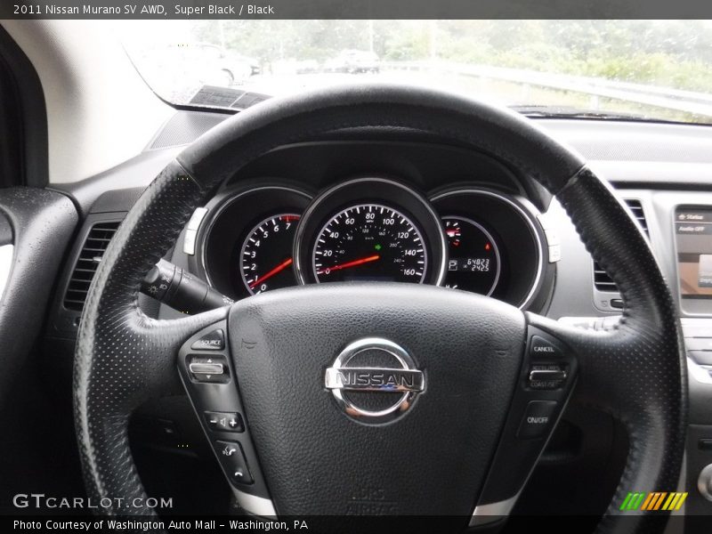 Super Black / Black 2011 Nissan Murano SV AWD