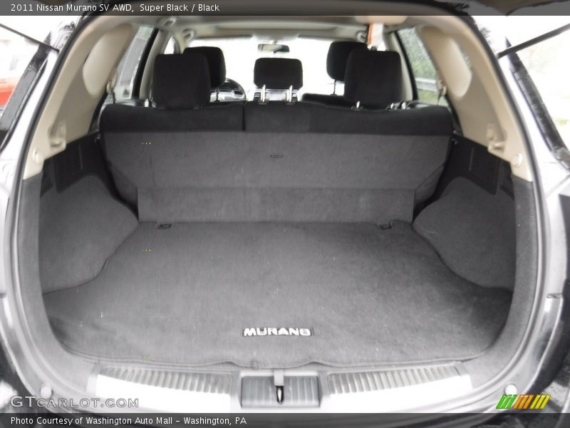 Super Black / Black 2011 Nissan Murano SV AWD