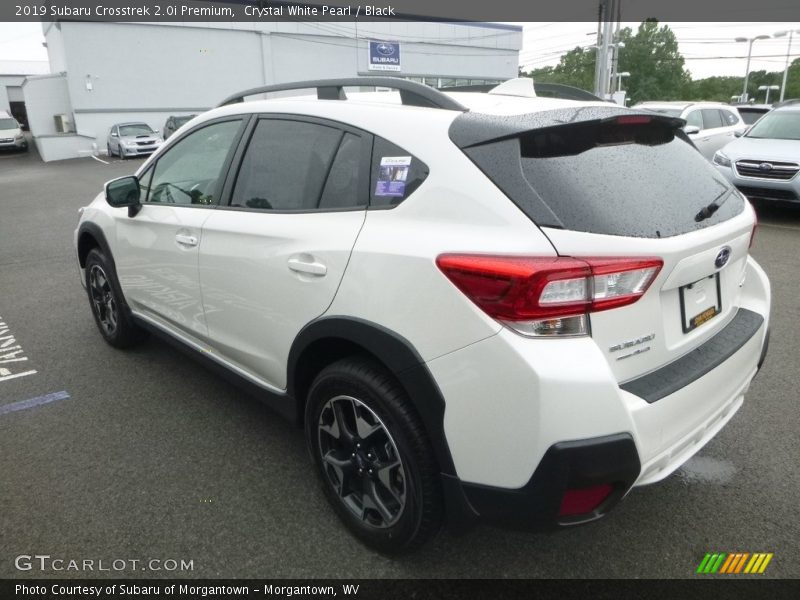 Crystal White Pearl / Black 2019 Subaru Crosstrek 2.0i Premium
