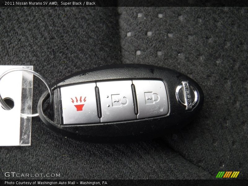 Super Black / Black 2011 Nissan Murano SV AWD