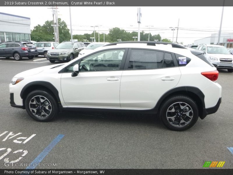 Crystal White Pearl / Black 2019 Subaru Crosstrek 2.0i Premium