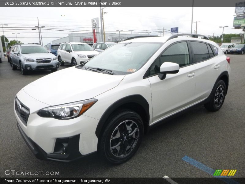 Crystal White Pearl / Black 2019 Subaru Crosstrek 2.0i Premium