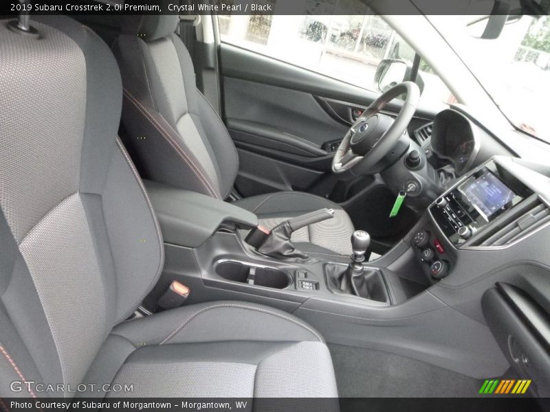 Crystal White Pearl / Black 2019 Subaru Crosstrek 2.0i Premium