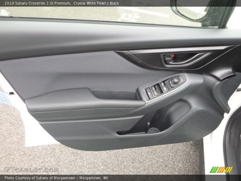 Crystal White Pearl / Black 2019 Subaru Crosstrek 2.0i Premium