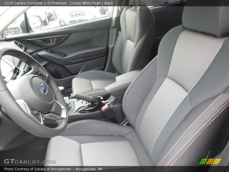 Crystal White Pearl / Black 2019 Subaru Crosstrek 2.0i Premium