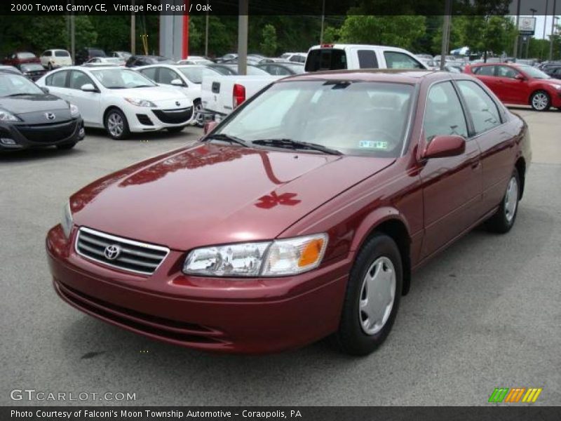 Vintage Red Pearl / Oak 2000 Toyota Camry CE