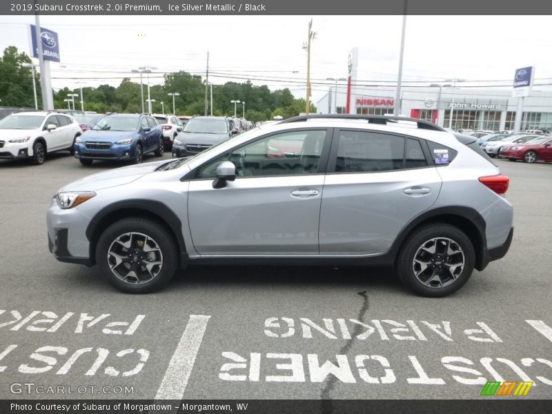 Ice Silver Metallic / Black 2019 Subaru Crosstrek 2.0i Premium