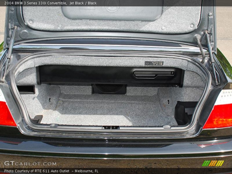 Jet Black / Black 2004 BMW 3 Series 330i Convertible