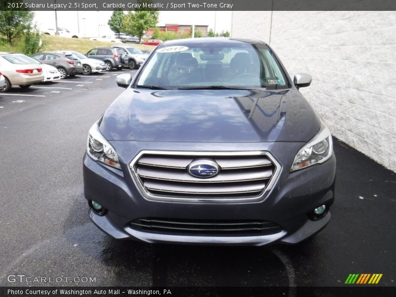 Carbide Gray Metallic / Sport Two-Tone Gray 2017 Subaru Legacy 2.5i Sport