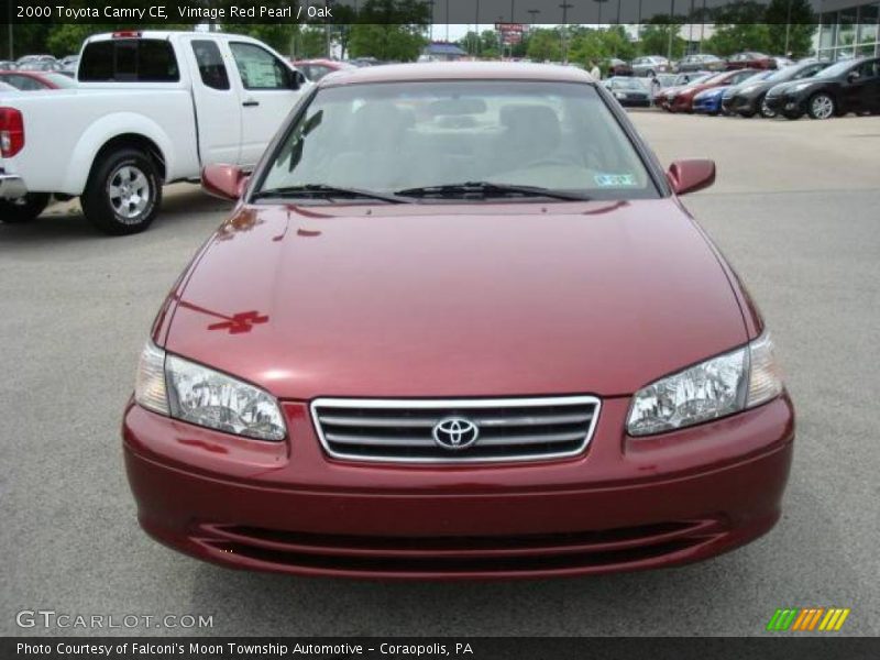 Vintage Red Pearl / Oak 2000 Toyota Camry CE