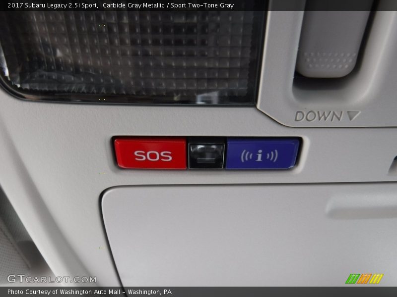 Carbide Gray Metallic / Sport Two-Tone Gray 2017 Subaru Legacy 2.5i Sport