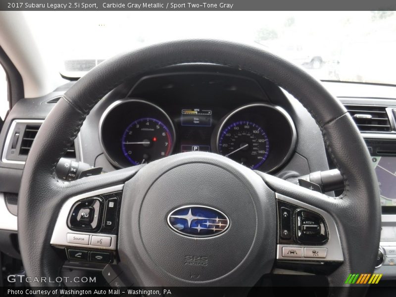 Carbide Gray Metallic / Sport Two-Tone Gray 2017 Subaru Legacy 2.5i Sport