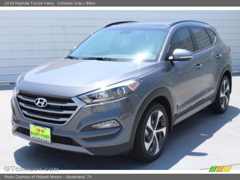 Coliseum Gray / Black 2018 Hyundai Tucson Value