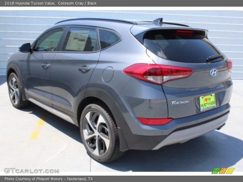 Coliseum Gray / Black 2018 Hyundai Tucson Value