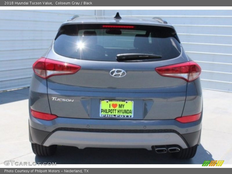 Coliseum Gray / Black 2018 Hyundai Tucson Value