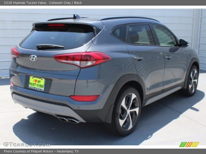Coliseum Gray / Black 2018 Hyundai Tucson Value