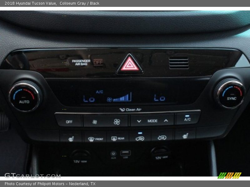 Coliseum Gray / Black 2018 Hyundai Tucson Value