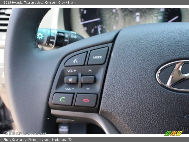 Coliseum Gray / Black 2018 Hyundai Tucson Value