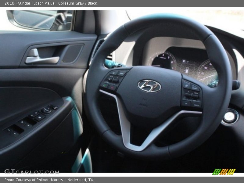 Coliseum Gray / Black 2018 Hyundai Tucson Value