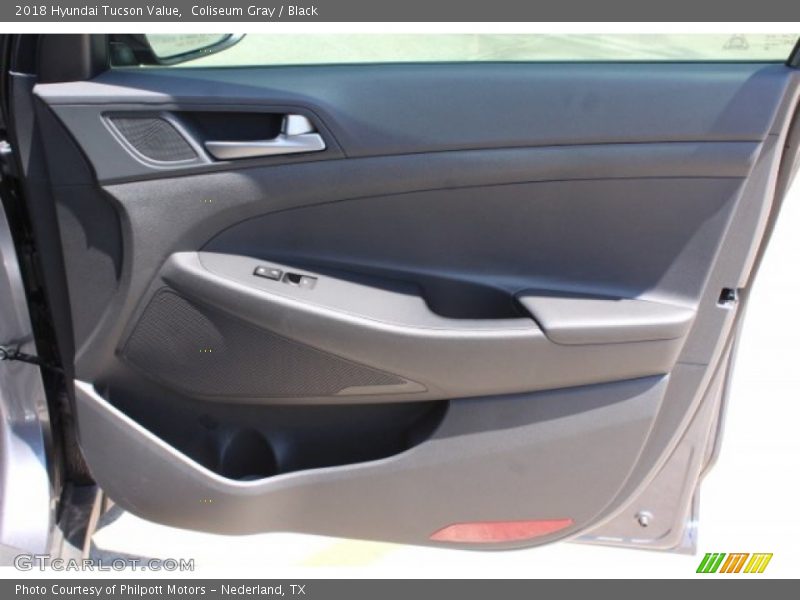 Coliseum Gray / Black 2018 Hyundai Tucson Value