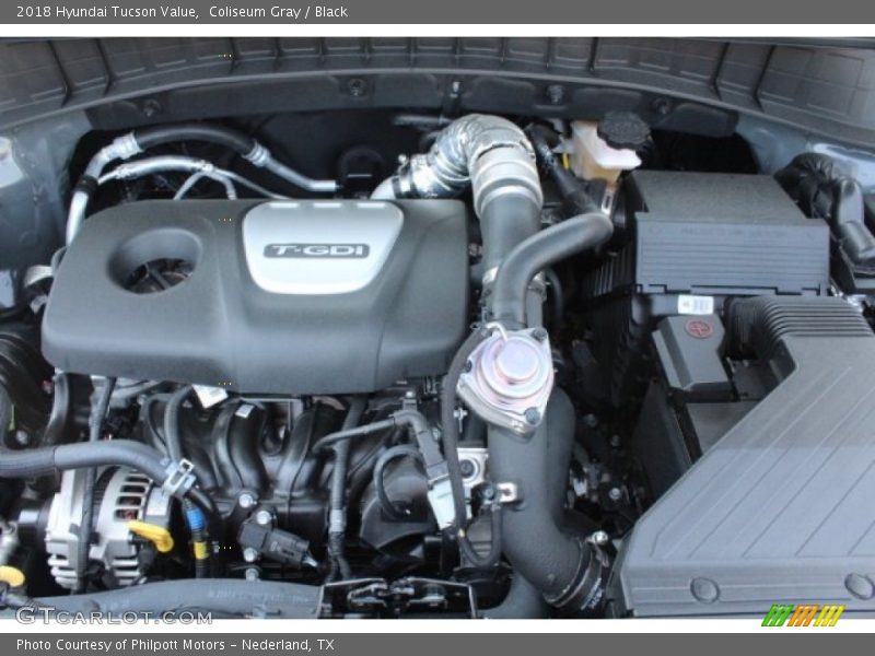 Coliseum Gray / Black 2018 Hyundai Tucson Value