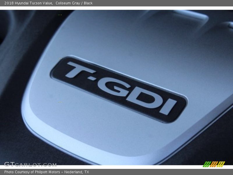 Coliseum Gray / Black 2018 Hyundai Tucson Value