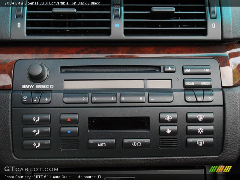 Jet Black / Black 2004 BMW 3 Series 330i Convertible