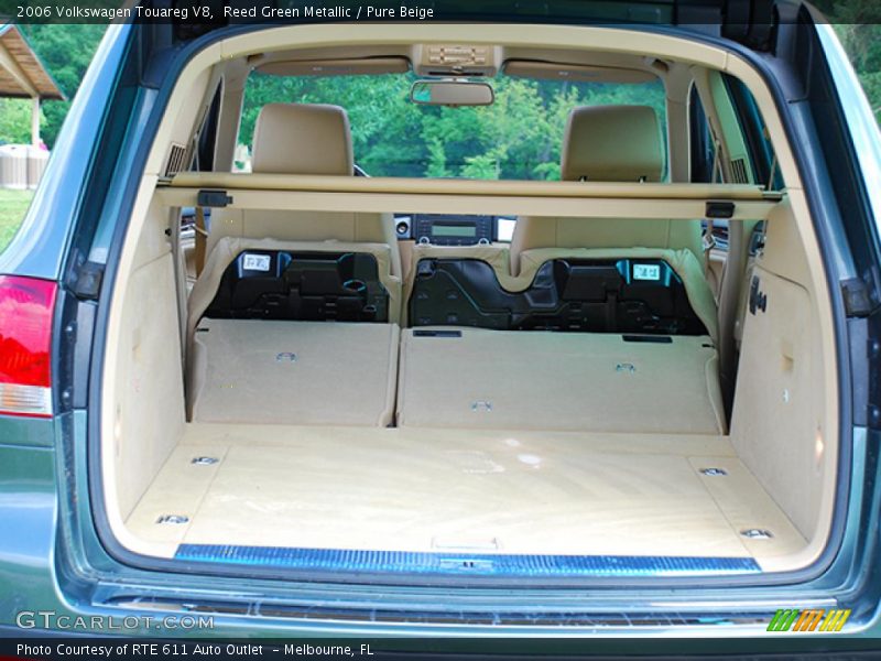 Reed Green Metallic / Pure Beige 2006 Volkswagen Touareg V8